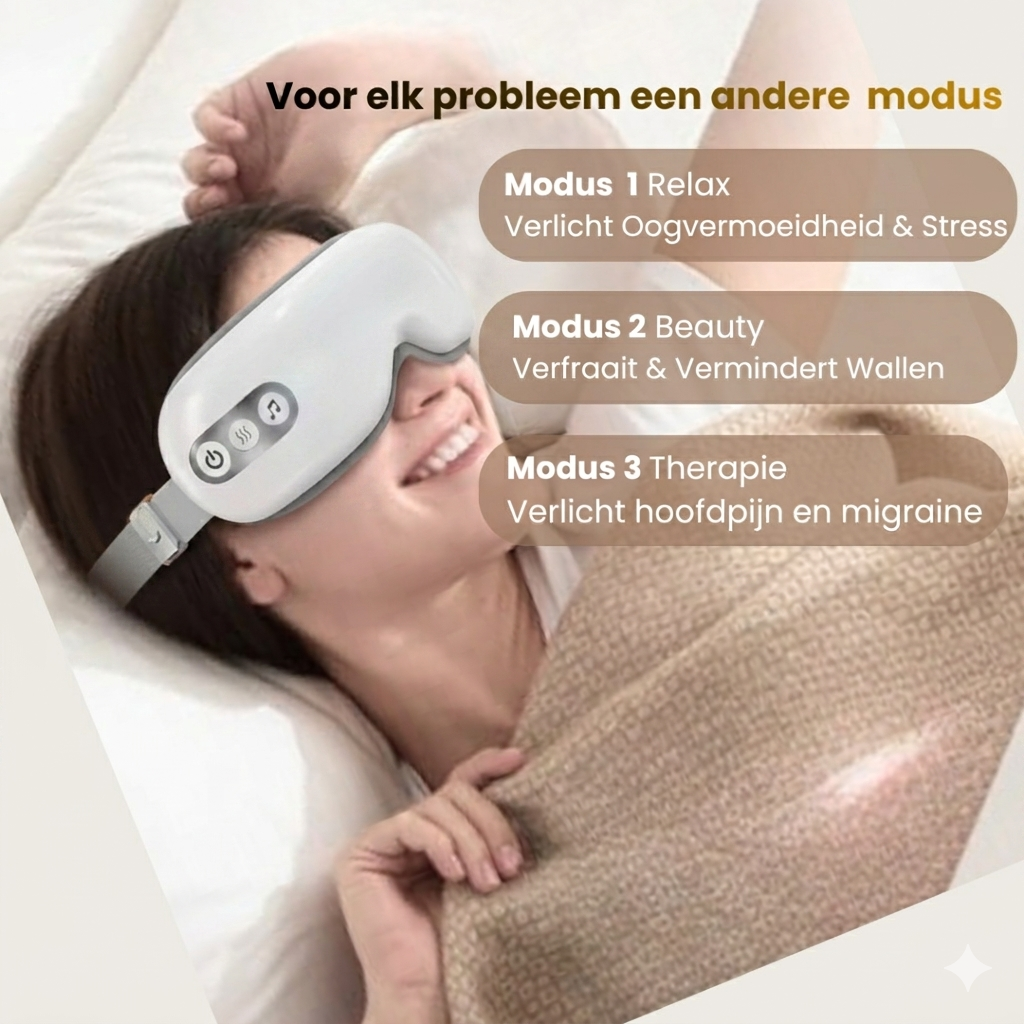 5-in-1 Oogmassage: Pure Ontspanning