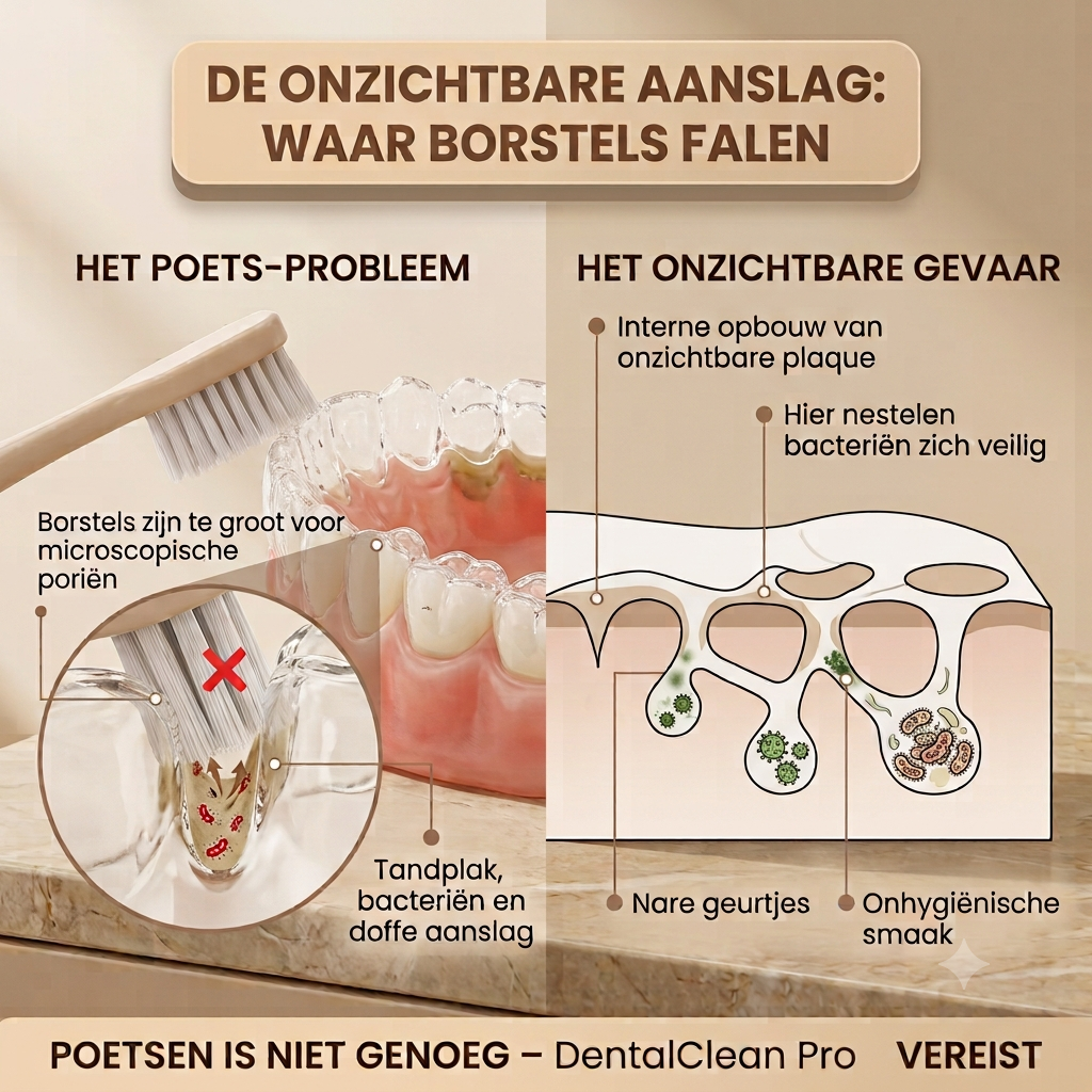 DentalClean Pro Hygiënische Gebits- & Beugelreiniger (Ultrasoon)