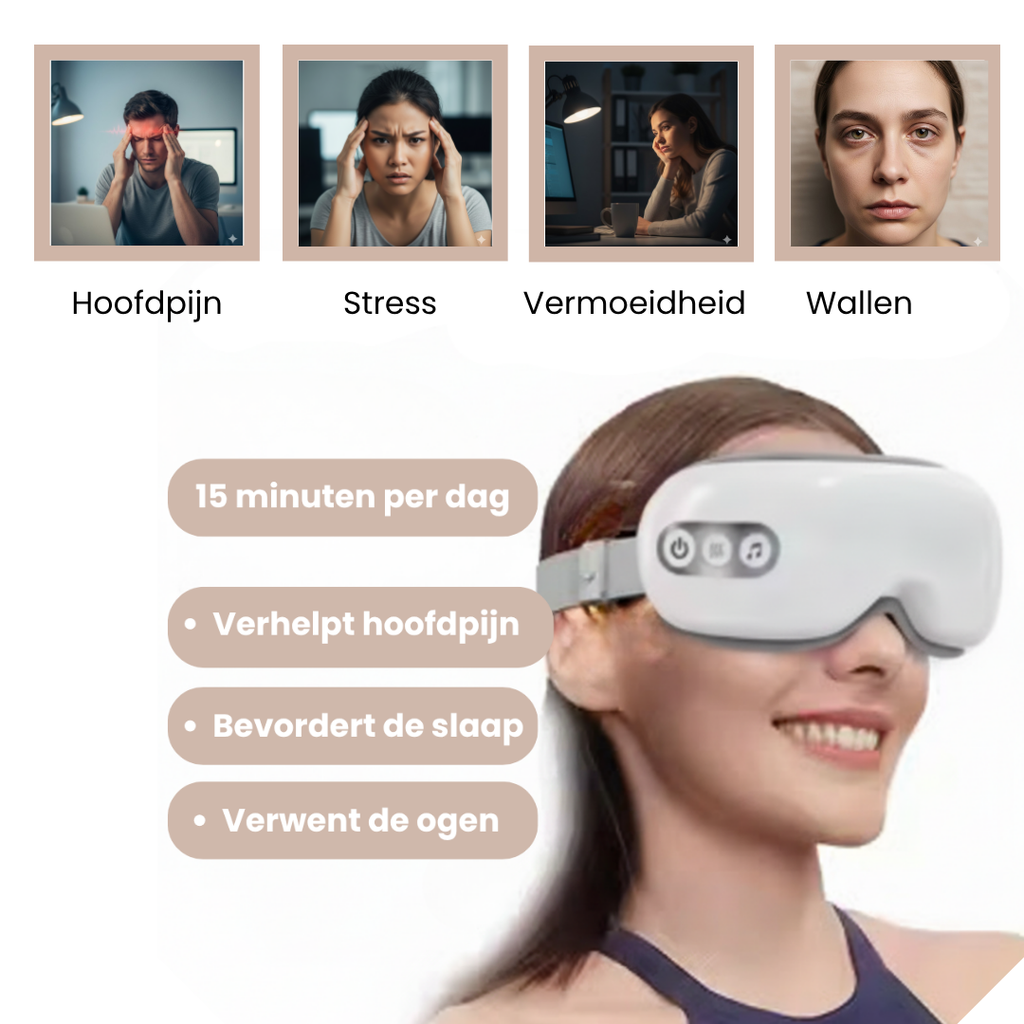 5-in-1 Oogmassage op Acupressuurpunten - Ultieme Oog- en hoofdontspanning