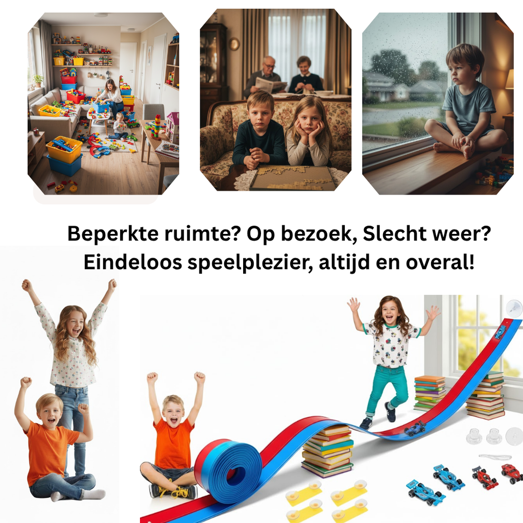 Race, Bouw, Lach! De Nova Smile SpeedTrack™ Set Voor Ongelofelijk veel  Kinderplezier