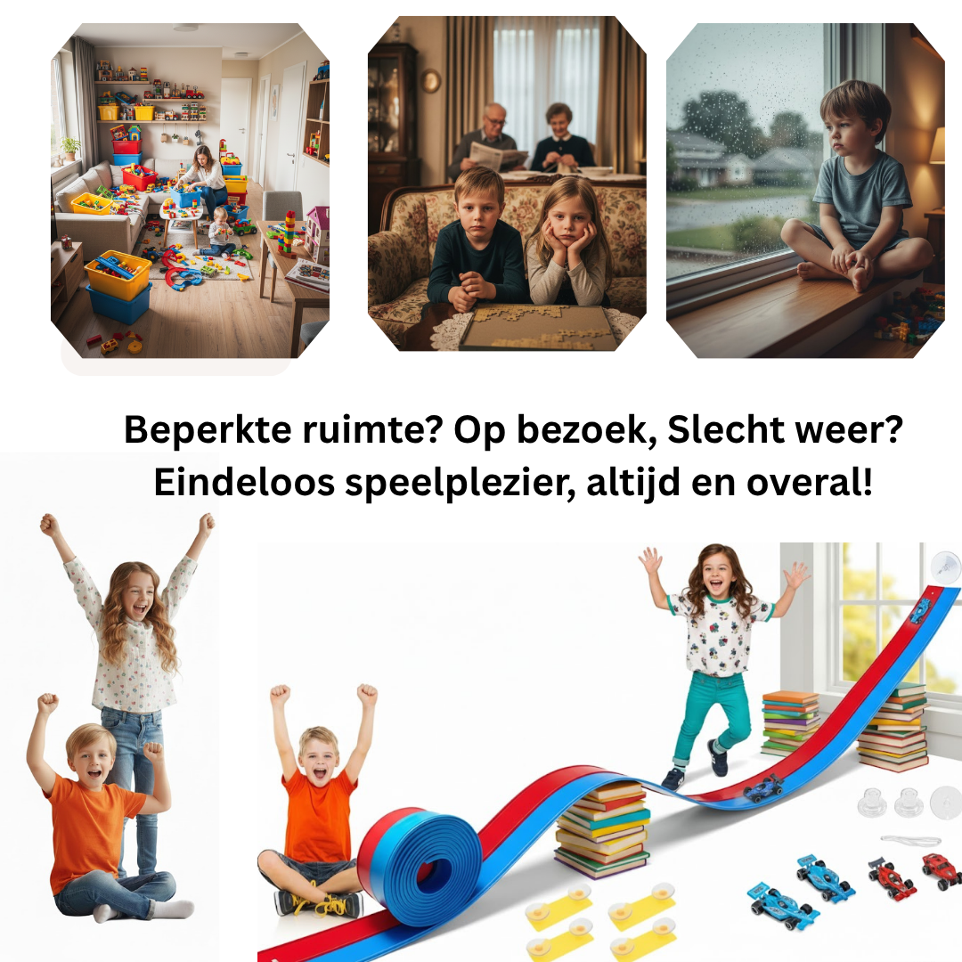 Race, Bouw, Lach! De Nova Smile SpeedTrack™ Set Voor Ongelofelijk veel  Kinderplezier