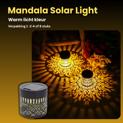 Boho mandala solar lamp ideale Sfeerverlichting voor buiten en binnen