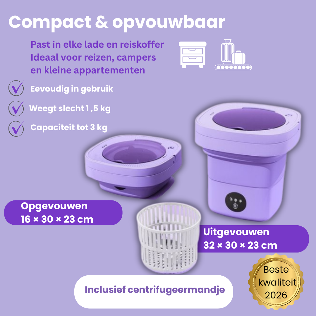 Jouw Slimme Oplossing voor Dagelijkse Kleine Wasjes