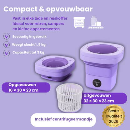 Jouw Slimme Oplossing voor Dagelijkse Kleine Wasjes