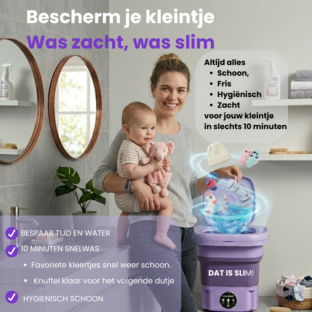 Jouw Slimme Oplossing voor Dagelijkse Kleine Wasjes