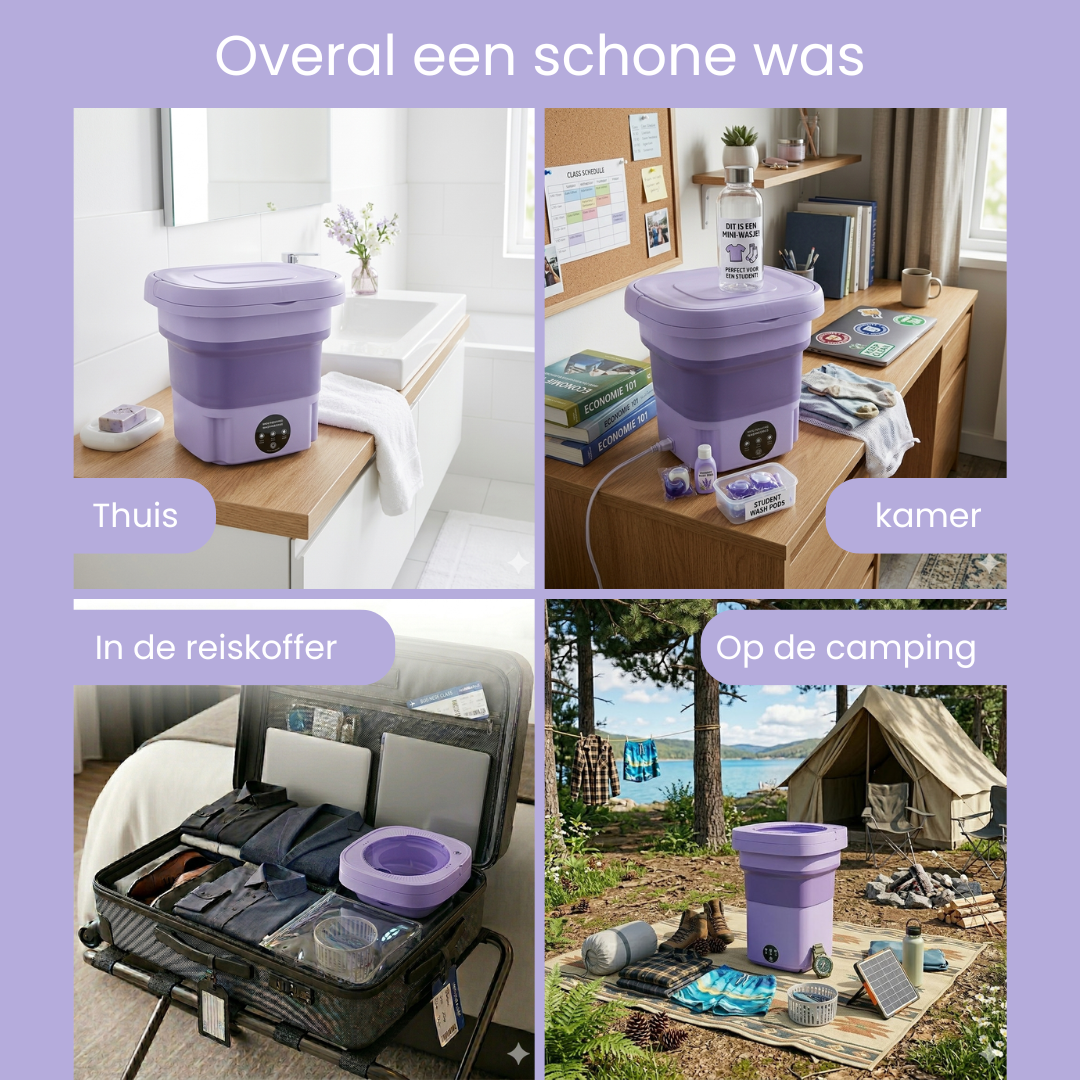 Jouw Slimme Oplossing voor Dagelijkse Kleine Wasjes