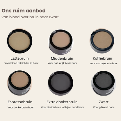 Zeg vaarwel tegen kale plekjes, grijze haren en een hoge haarlijn!