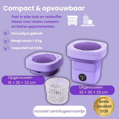 Jouw Slimme Oplossing voor Dagelijkse Kleine Wasjes