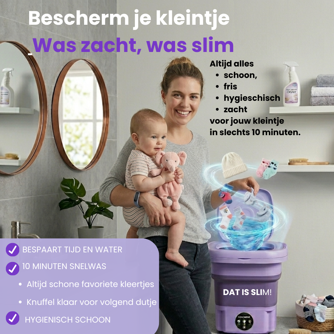 Jouw Slimme Oplossing voor Dagelijkse Kleine Wasjes